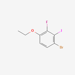 1-Bromo-4-ethoxy-3-fluoro-2-iodobenzene