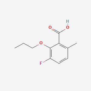 3-Fluoro-6-methyl-2-propoxybenzoic acid