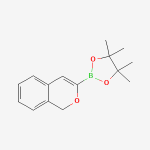 2-(1H-isochromen-3-yl)-4,4,5,5-tetramethyl-1,3,2-dioxaborolane