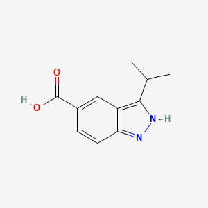 1h-Indazole-5-carboxylic acid,3-(1-methylethyl)-