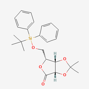 5-O-Tert-butyldiphenylsilyl-2,3-O-isopropylidene-D-lyxono-1,4-lactone