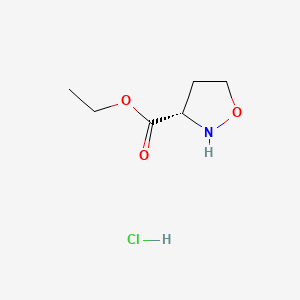 Ethyl (S)-isoxazolidine-3-carboxylate hcl