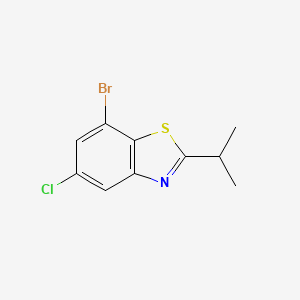 7-Bromo-5-chloro-2-isopropylbenzo[D]thiazole