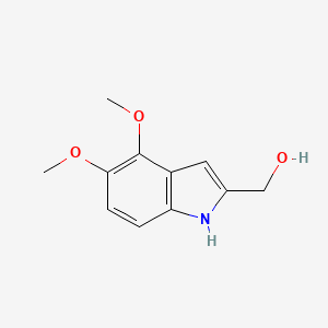 molecular formula C11H13NO3 B14034431 (4,5-dimethoxy-1H-indol-2-yl)methanol 