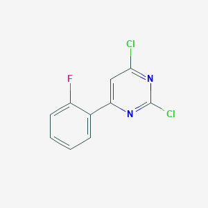 2,4-Dichloro-6-(2-fluorophenyl)pyrimidine