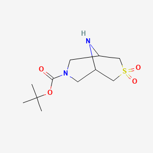 B1403463 7-Boc-3-Thia-7,9-diazabicyclo-[3.3.1]nonane-3,3-dioxide CAS No. 1419101-41-9