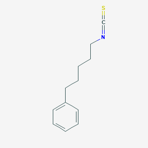 molecular formula C12H15NS B140347 5-Phenylpentyl isothiocyanate CAS No. 133920-05-5