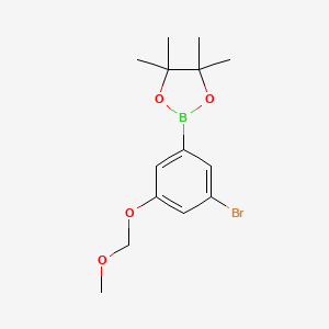 5-Bromo-3-(methoxymethoxy)phenylboronic acid pinacol ester