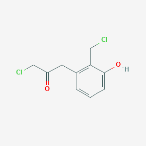 1-Chloro-3-(2-(chloromethyl)-3-hydroxyphenyl)propan-2-one