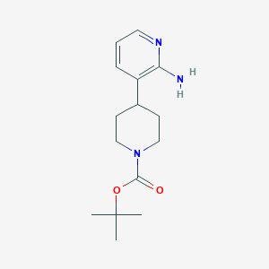 Tert-butyl 4-(2-aminopyridin-3-yl)piperidine-1-carboxylate