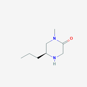 (S)-1-Methyl-5-propylpiperazin-2-one