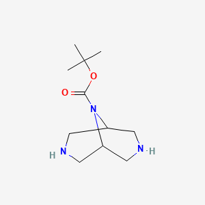 B1403485 9-Boc-3,7,9-triazabicyclo[3.3.1]nonane CAS No. 1419101-28-2