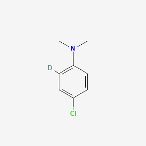 4-chloro-2-deuterio-N,N-dimethylaniline