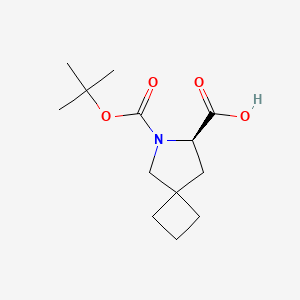 (R)-6-(tert-Butoxycarbonyl)-6-azaspiro[3.4]octane-7-carboxylic acid