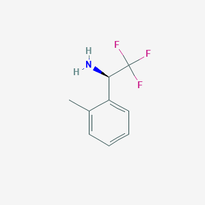 (R)-2,2,2-Trifluoro-1-(O-tolyl)ethan-1-amine