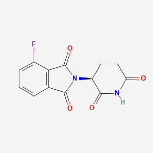 (S)-2-(2,6-Dioxopiperidin-3-YL)-4-fluoroisoindoline-1,3-dione