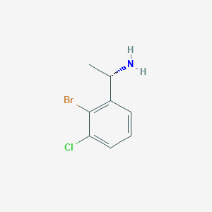 (S)-1-(2-Bromo-3-chlorophenyl)ethanamine