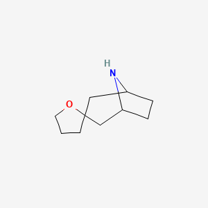 B1403507 Dihydro-spiro[8-azabicyclo-[3.2.1]octane-3,2'(3'H)-furan] CAS No. 556062-54-5