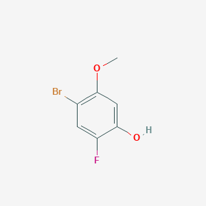 4-Bromo-2-fluoro-5-methoxyphenol