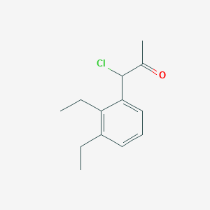 1-Chloro-1-(2,3-diethylphenyl)propan-2-one