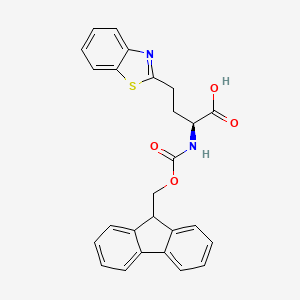 Fmoc-Abu(2){4-(2-Bztz)}-OH