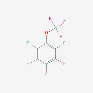 1,3-Dichloro-4,5,6-trifluoro-2-(trifluoromethoxy)benzene