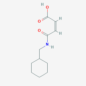 (2Z)-4-[cyclohexyl(methyl)amino]-4-oxobut-2-enoic acid