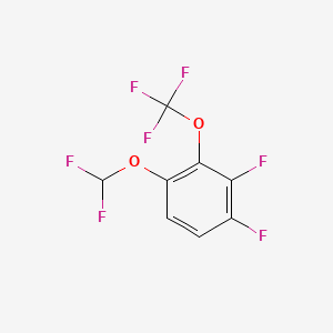 1,2-Difluoro-4-difluoromethoxy-3-(trifluoromethoxy)benzene