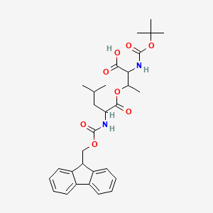 Boc-Thr(Fmoc-Leu)-OH