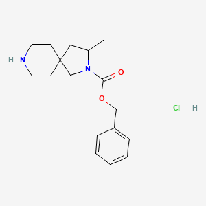 Benzyl 3-methyl-2,8-diazaspiro[4.5]decane-2-carboxylate hydrochloride