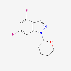 4,6-Difluoro-1-(tetrahydropyran-2-yl)-1h-indazole