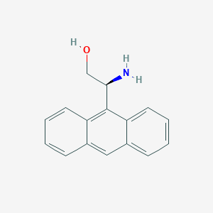 (2S)-2-Amino-2-(anthracen-9-YL)ethan-1-OL