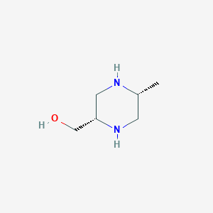 ((2S,5R)-5-methylpiperazin-2-yl)methanol