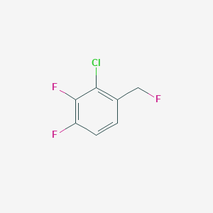 1-Chloro-2,3-difluoro-6-(fluoromethyl)benzene