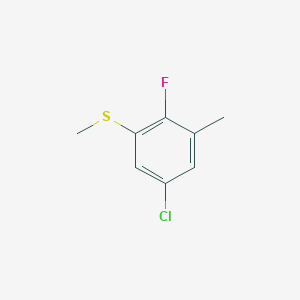 (5-Chloro-2-fluoro-3-methylphenyl)(methyl)sulfane