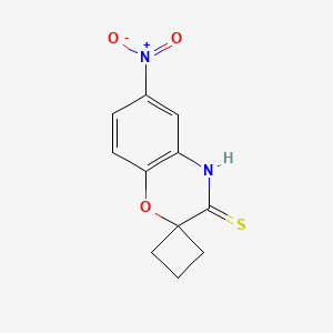 6-Nitrospiro[benzo[b][1,4]oxazine-2,1'-cyclobutane]-3(4H)-thione