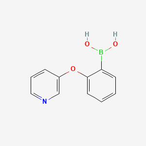 (2-(Pyridin-3-yloxy)phenyl)boronic acid