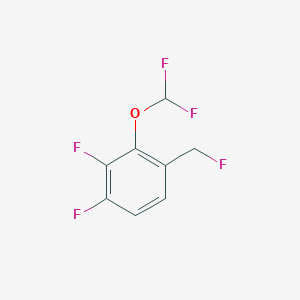 1,2-Difluoro-3-difluoromethoxy-4-(fluoromethyl)benzene