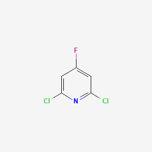 molecular formula C5H2Cl2FN B1403558 2,6-二氯-4-氟吡啶 CAS No. 52074-49-4