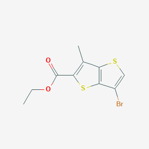 Ethyl 6-bromo-3-methylthieno[3,2-B]thiophene-2-carboxylate