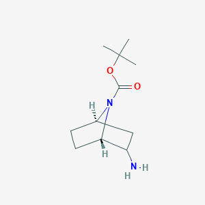 endo-7-Boc-7-azabicyclo[2.2.1]heptan-2-yl amine racemate