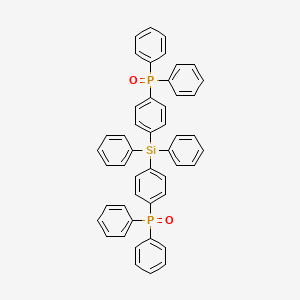 molecular formula C48H38O2P2Si B14035648 ((Diphenylsilanediyl)bis(4,1-phenylene))bis(diphenylphosphine oxide) 