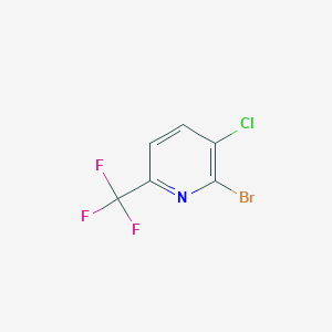 molecular formula C6H2BrClF3N B1403565 2-溴-3-氯-6-(三氟甲基)吡啶 CAS No. 1211521-13-9