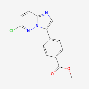 Methyl 4-(6-chloroimidazo[1,2-b]pyridazin-3-yl)benzoate