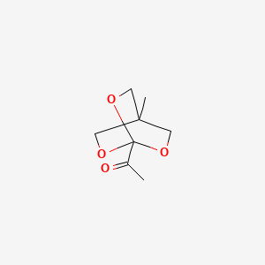 1-(4-Methyl-2,6,7-trioxabicyclo[2.2.2]octan-1-YL)ethan-1-one