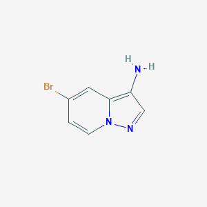 5-Bromopyrazolo[1,5-a]pyridin-3-amine