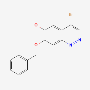 7-(Benzyloxy)-4-bromo-6-methoxycinnoline