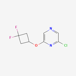 2-Chloro-6-(3,3-difluorocyclobutoxy)pyrazine