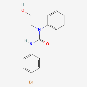 3-(4-Bromophenyl)-1-(2-hydroxyethyl)-1-phenylurea