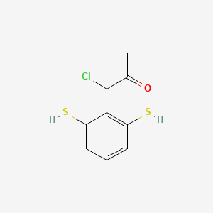 1-Chloro-1-(2,6-dimercaptophenyl)propan-2-one